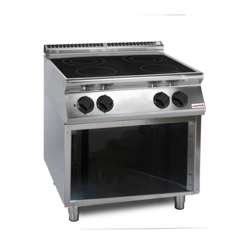 Cocina vitrocerámica 4 zonas Savemah SV 78 PVE