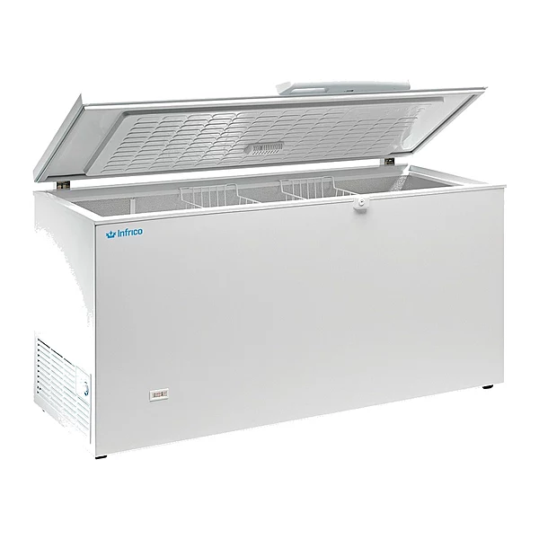Congelador arcón con tapa abatible 347 L Infrico HF 500 AL HC