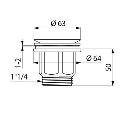 Delabie izlietnes izteka (6110) Delabie izlietnes izteka (6110)