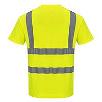 Portwest S170YERS – Hi-Vis T-shirt Korte Mouw – Geel – Cotton Comfort