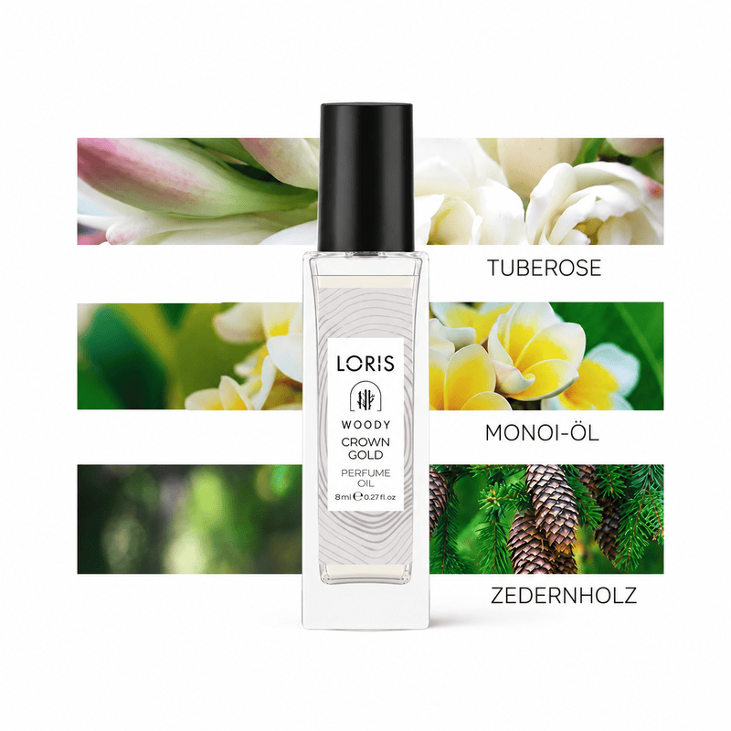 Loris Crown Gold Parfüm Öl 8ML (E149)
