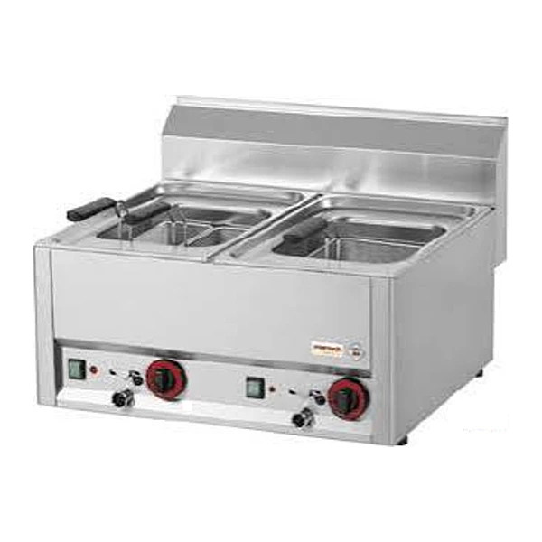 Cuecepastas eléctrico 2 cubas Serie 600 Savemah CPE-2 TRI