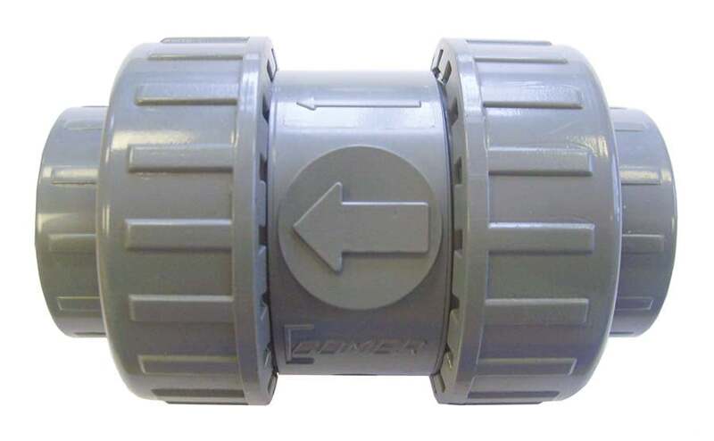 Double Union Check Valve