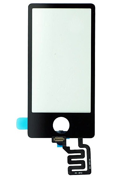 Apple iPod Nano 7th Generation - Digitizer Touch Glass Assembly - Black