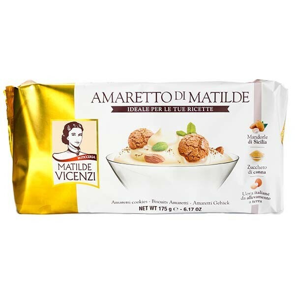 Mandelbiskvier Amaretti, 175g