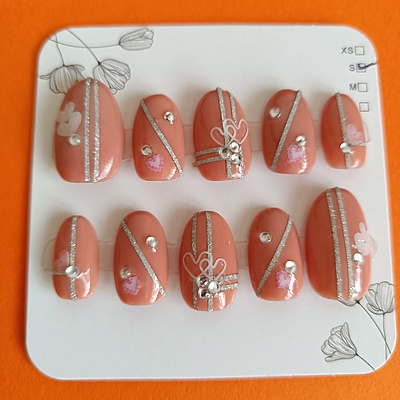 Terracotta Romance with Silver Details