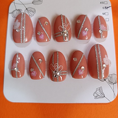 Terracotta Romance with Silver Details