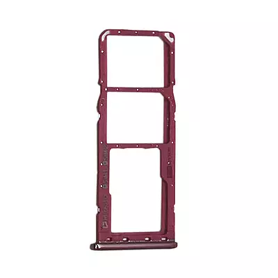 For Samsung Galaxy A750 , A7 2018 - Replacement Dual SIM & SD Card Tray - Deep Pink