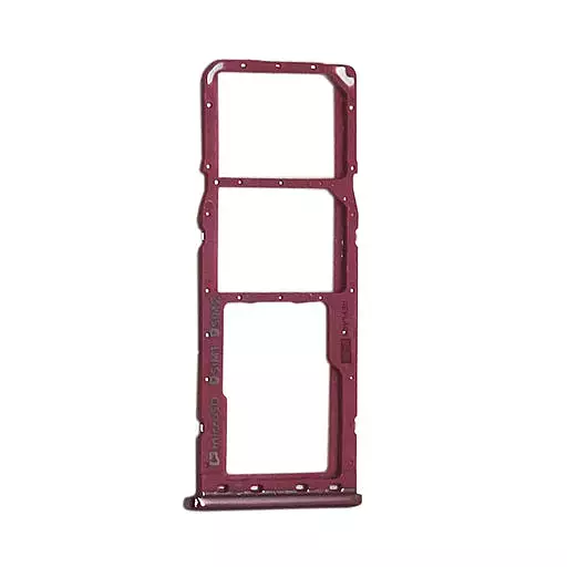For Samsung Galaxy A750 , A7 2018 - Replacement Dual SIM & SD Card Tray - Deep Pink