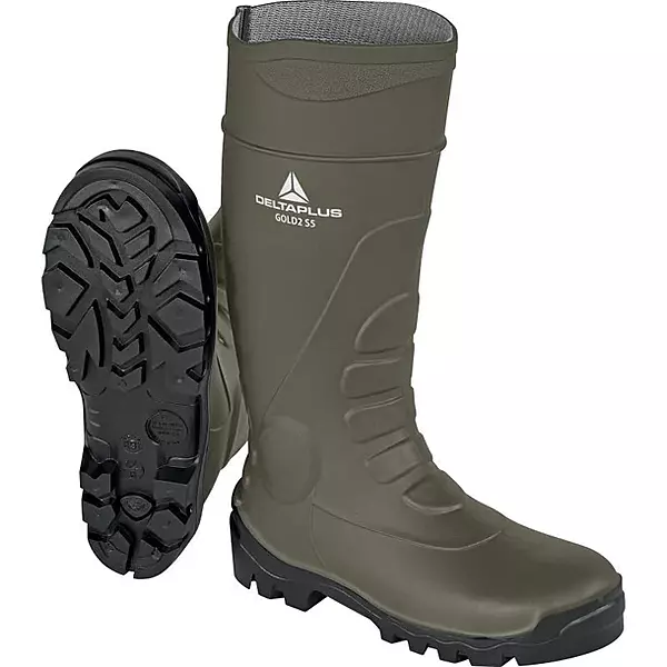 Delta Plus Iron Safety Wellington Boots 8/42