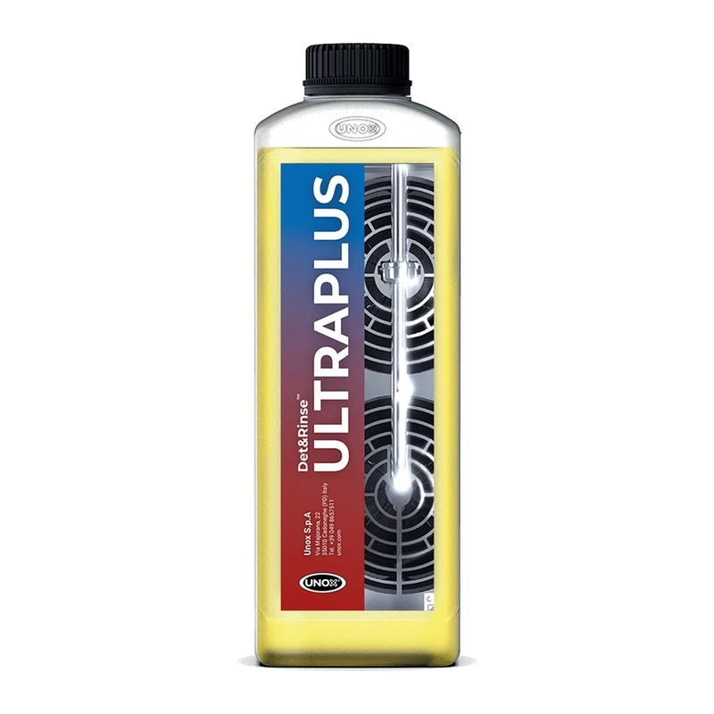 Detergente abrillantador Unox DET&Rinse™ ULTRAPLUS · 1 caja (10 × 1 L) DB1075