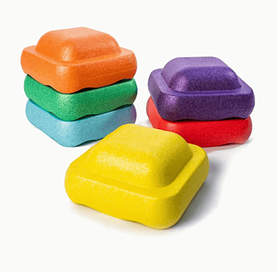 Цветни баланс камъни Stepping Stones - 3 или 6 части Цветни баланс камъни Stepping Stones - 3 или 6 части