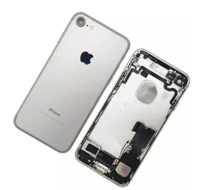 Genuine Apple iPhone 7 - Replacement Rear Housing Assembly With Components - Silver - Grade C - Original