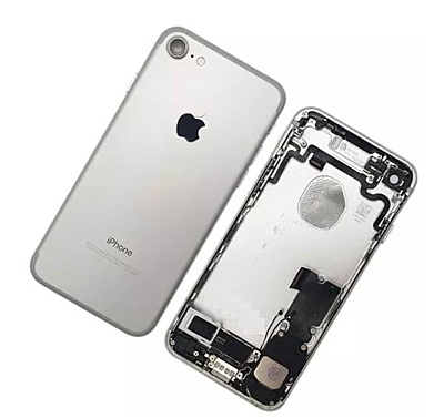 Genuine Apple iPhone 7 - Replacement Rear Housing Assembly With Components - Silver - Grade B - Original