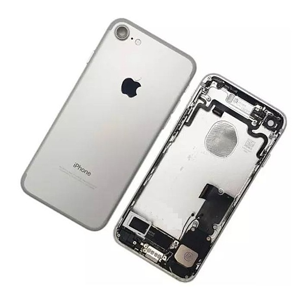 Genuine Apple iPhone 7 - Replacement Rear Housing Assembly With Components - Silver - Grade B - Original
