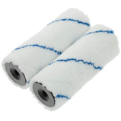 Dulux 100mm (4") White/Blue Glossar Sleeve