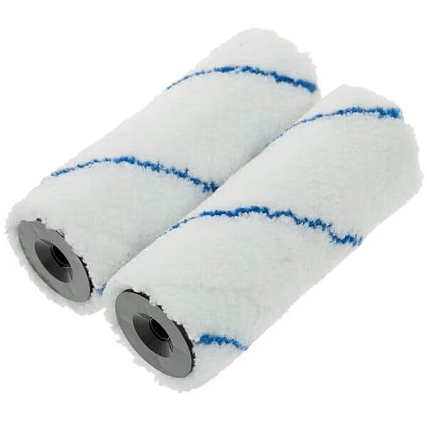 Dulux 100mm (4") White/Blue Glossar Sleeve