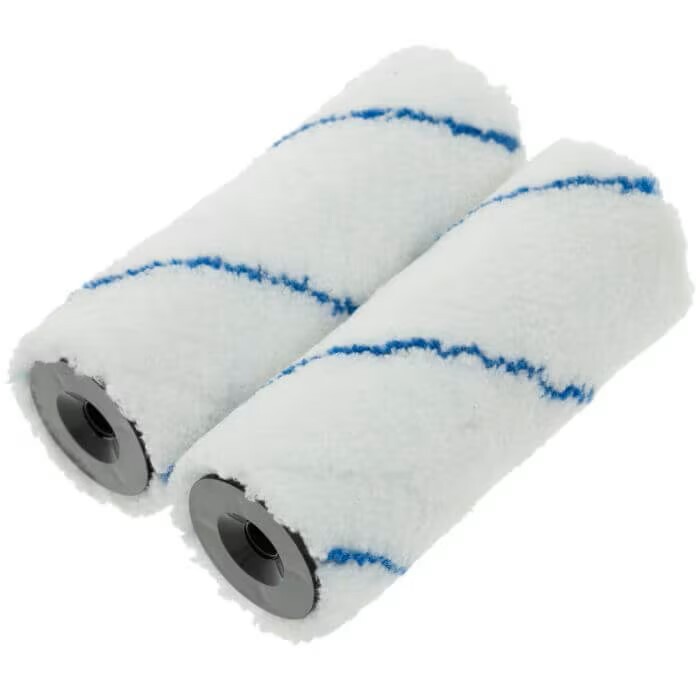 Dulux 100mm (4") White/Blue Glossar Sleeve