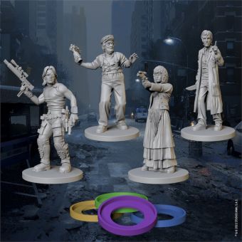 Die Klapperschlange: Heroes Set + Prisoners Spielfiguren