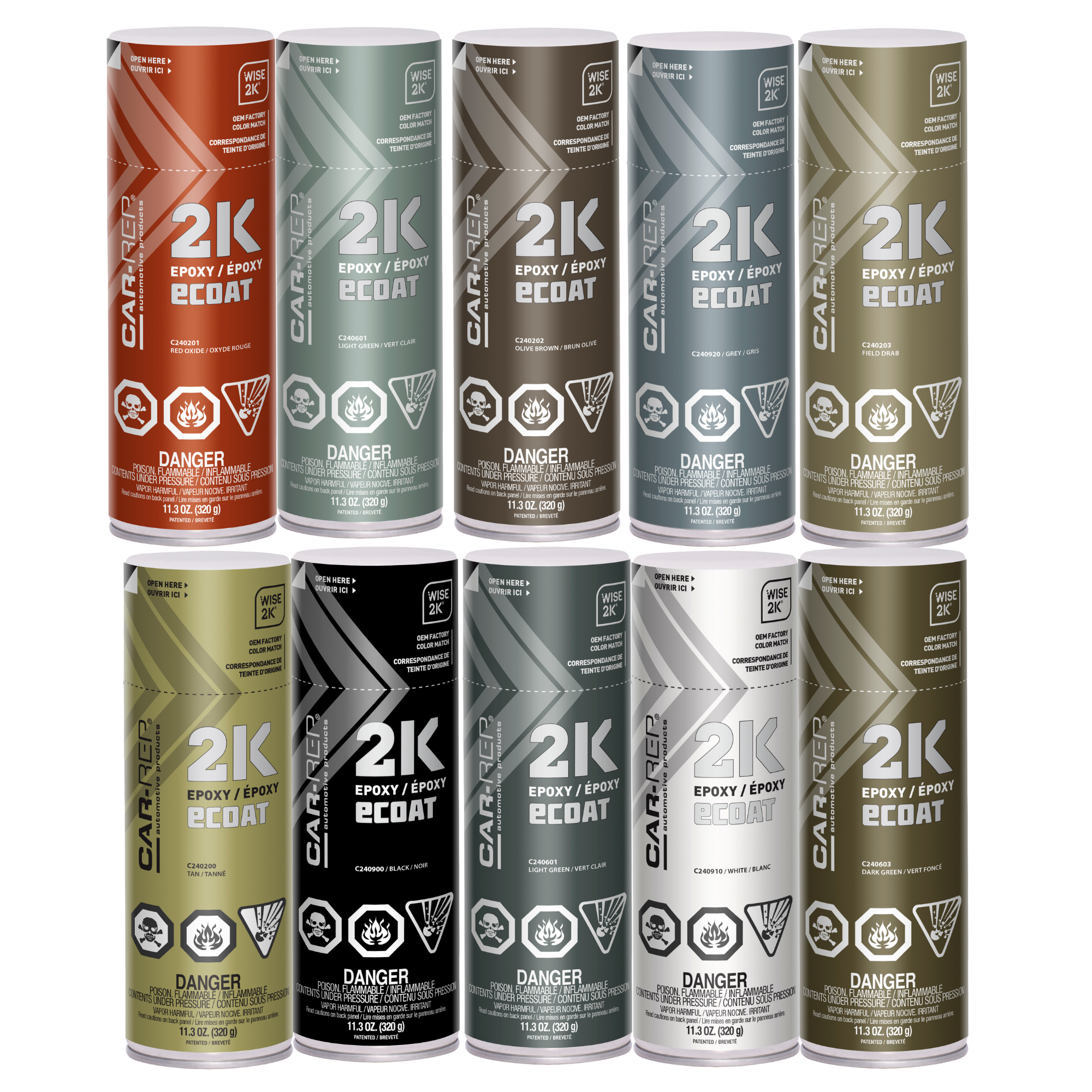 Car-Rep 2K Epoxy eCoats DTM 400ml