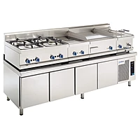 Mesa refrigerada Mpgb-135 Hc 3C Gn 1/1 230V 1N 50Hz – vista de detalle 3