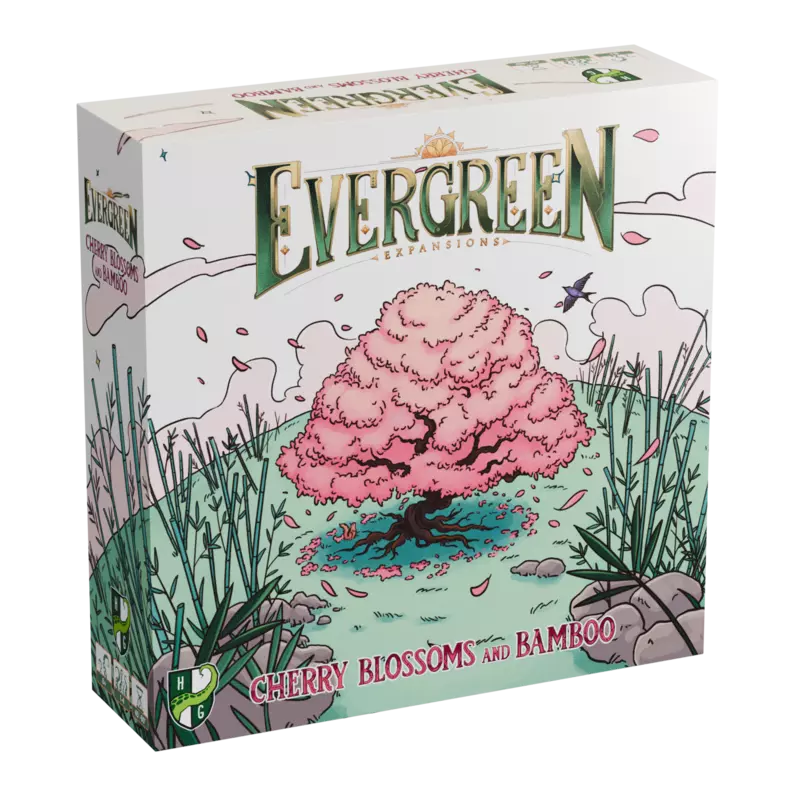 Evergreen: Cherry Blossoms and Bamboo