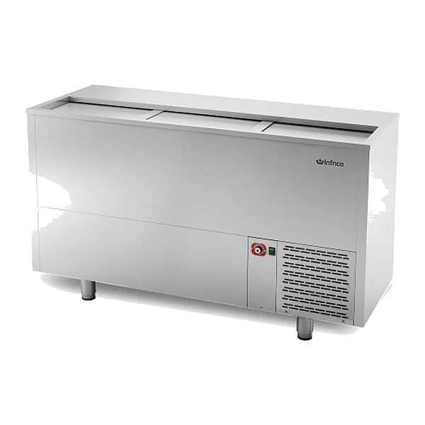 Enfriador de botellas 148 cm inox 445 L Infrico IEB 150