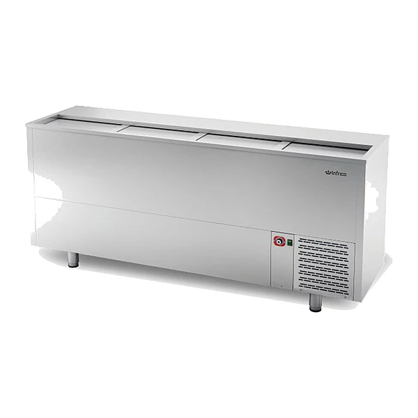 Enfriador de botellas 195 cm inox 620 L Infrico IEB 200