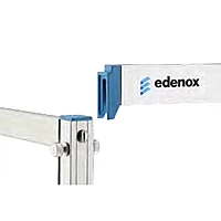 Unión de aluminio anodizado de la estantería Edenox