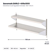 Medidas Savemah EMRLC-400x1000: 100 x 40 cm