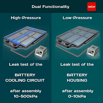RC01 EV Battery Air Leak Tester (High & Low Pressure)