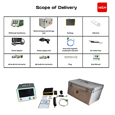 RC01 EV Battery Air Leak Tester (High & Low Pressure)