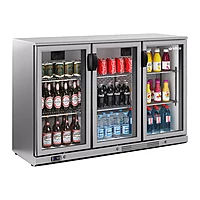 Expositor refrigerado bajo barra 3 puertas de cristal 330 L Infrico ERV 35 II