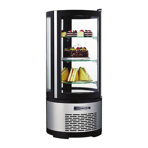 Expositor refrigerado de sobremesa cilíndrico Savemah VRC-100