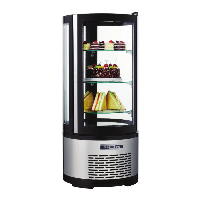 Expositor refrigerado de sobremesa cilíndrico Savemah VRC-100