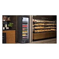 Expositor refrigerado vertical puerta de cristal 280 L Infrico ERV 53 – vista 2