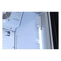 Expositor vertical refrigerado 150 L puerta de cristal Zine LGZ-150W – detalle