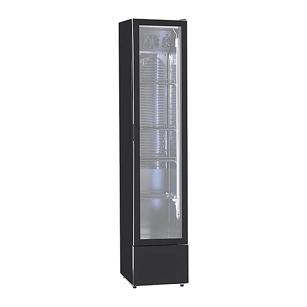 Expositor vertical refrigerado 150 L puerta de cristal Zine LGZ-150W