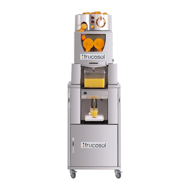 Exprimidora de naranjas autoservicio con zumo refrigerado Frucosol FREEZER