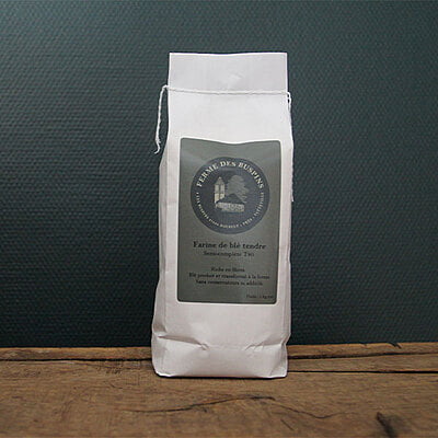 T80 - Farine de blé tendre semi-complète  1kg