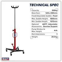 Vertical Transmission Jack 500kg