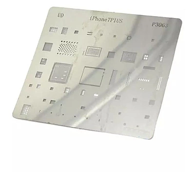 Apple iPhone 7 Plus - IC Chip BGA Direct Heating Reballing Stencil Template