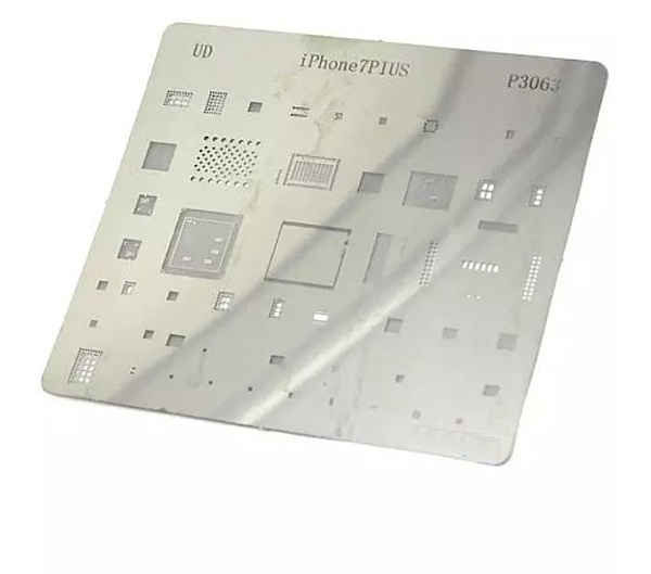 Apple iPhone 7 Plus - IC Chip BGA Direct Heating Reballing Stencil Template