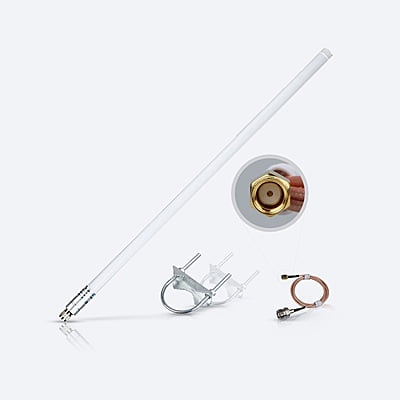 RAK Wireless 8dBi Fiberglass Antenna Supports 858-878MHz RAK Wireless 8dBi Fiberglass Antenna Supports 858-878MHz
