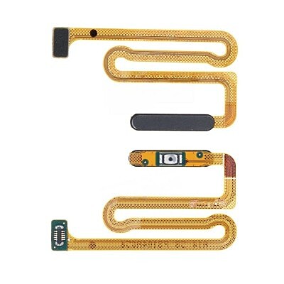 For Samsung Galaxy A14 5G , A146 - Replacement Home Button With Fingerprint Reader - Black