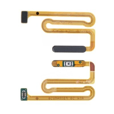 For Samsung Galaxy A14 5G , A146 - Replacement Home Button With Fingerprint Reader - Black
