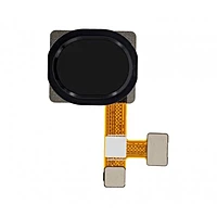 For Samsung A21 , A215 - Replacement Home Button , Fingerprint Reader Scanner - Black