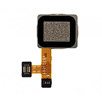 For Samsung A21 , A215 - Replacement Home Button , Fingerprint Reader Scanner - Black