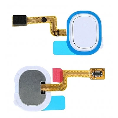 For Samsung Galaxy A21s , A217 - Replacement Fingerprint Scanner , Reader Button - White