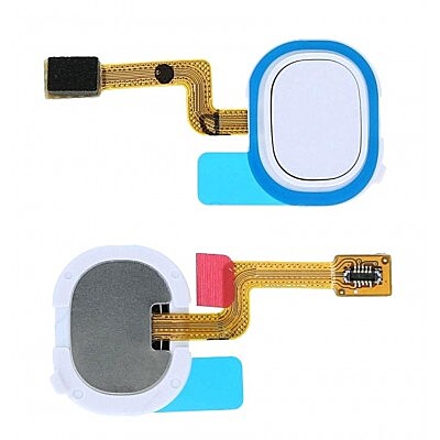 For Samsung Galaxy A21s , A217 - Replacement Fingerprint Scanner , Reader Button - White